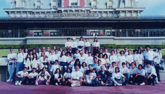 viagem para a Disney anos 90