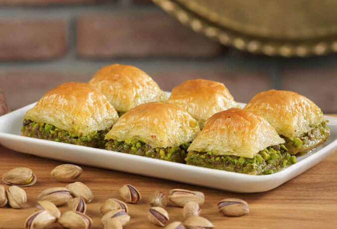 Baklava pratos gregos