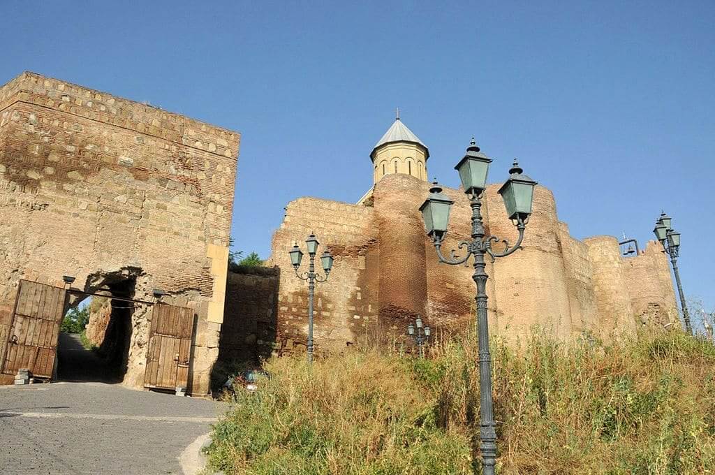 Fortaleza Narikala Tbilisi Geórgia Cáucaso