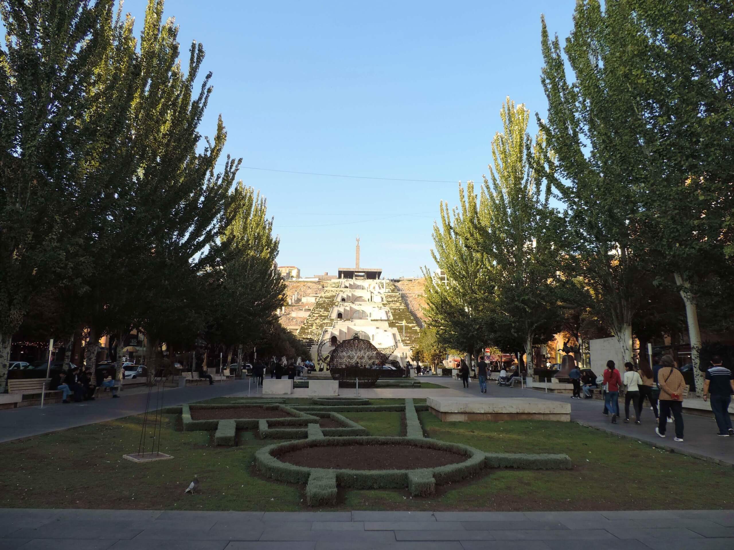 Cascade Yerevan Armênia Cáucaso