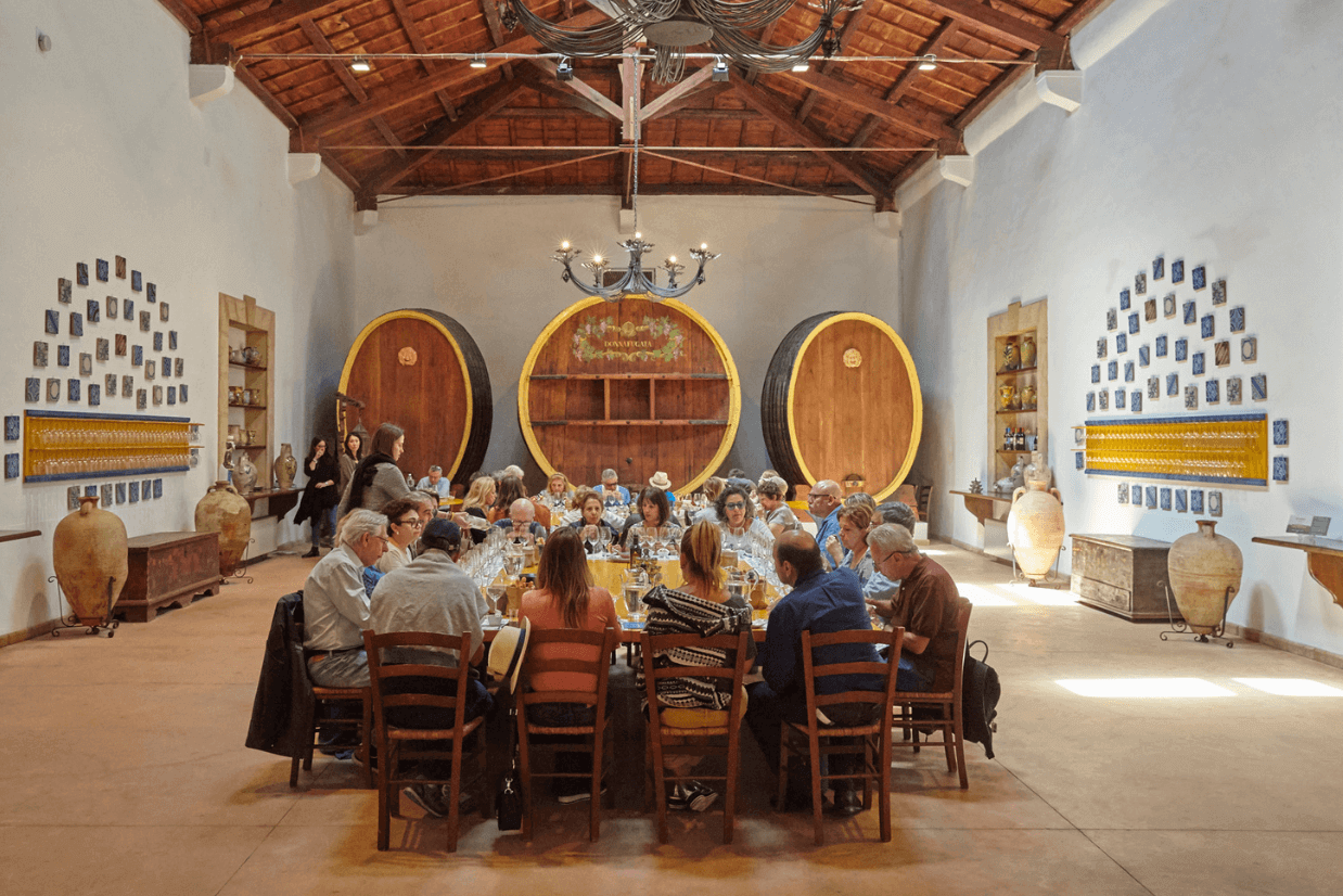 degustação vinhos itália